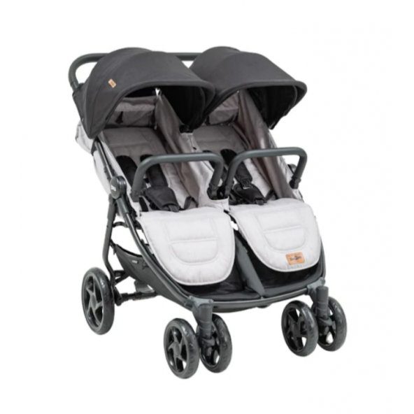 Baby2Go 2325 California Twin Bebek Arabası Siyah