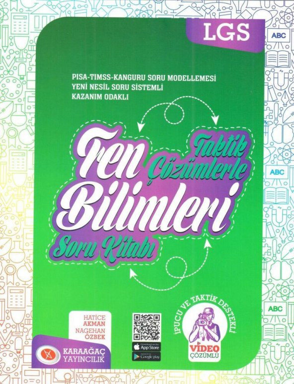 LGS Fen Bilimleri Taktik Çözümlerle Soru Kitabı Karaağaç Yayınları