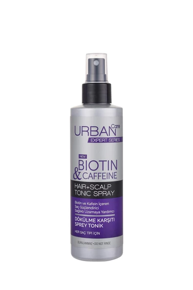 Urban Care Expert Biotin & Caffeine Saç Kökü Güçlendirici Tonik Sprey 200 ml - 4