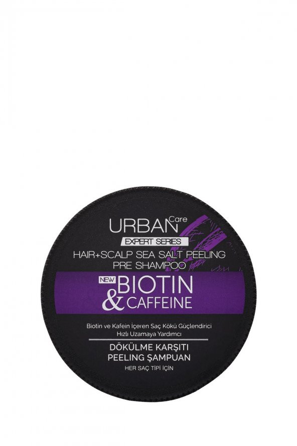Urban Care Biotin & Caffeine Kafein İçeren Saç Kökü Güçlendirici Peeling Şampuan 200 ml