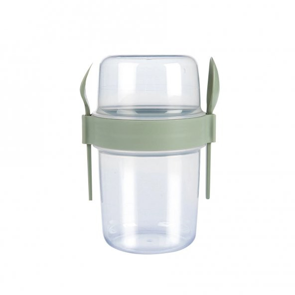 Dev Boy 4 lü Set Meyveli Yoğurt Kabı - Yemek Saklama Ve Müsli Kabı 1100 ML büyük boyuy - 8