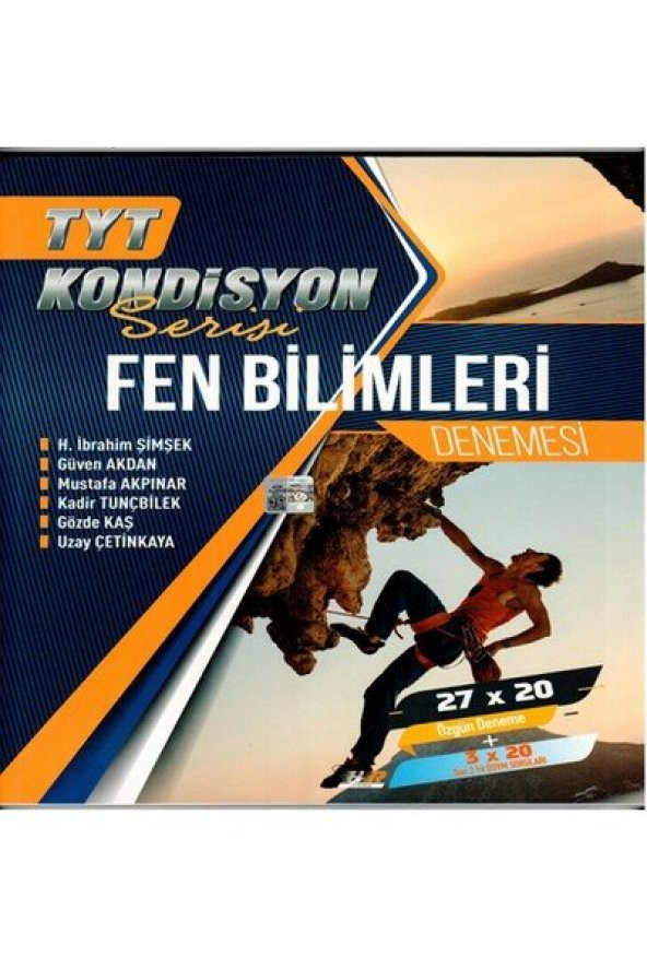 Hız ve Renk TYT Fen Bilimleri Kondisyon Serisi 27 x 20 Denemesi