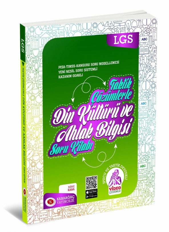 2023 Taktik Çözümlerle LGS Din Kültürü ve Ahlak Bilgisi Soru Kitabı Karaağaç Yayınları