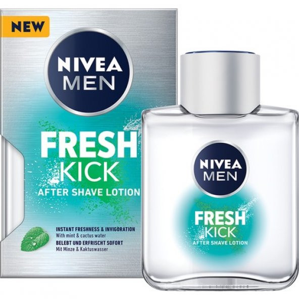NIVEA Men Cool Kick Fresh Tıraş Sonrası Losyon 100ml, Serinleten Ferahlık - 2
