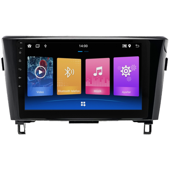 Nissan Qashqai Android Multimedya Sistemi (2014-2020)