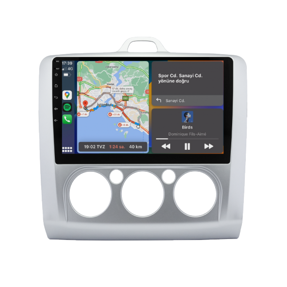 Ford Focus Android Multimedya Sistemi (2008-2011) CRV-4123X - 5