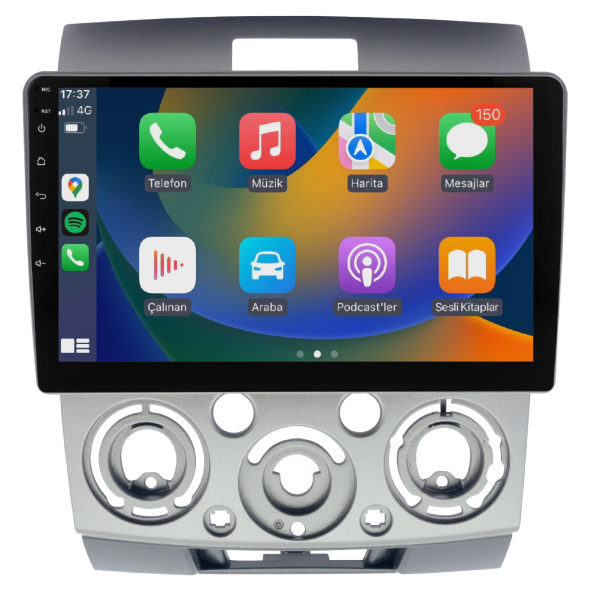 Ford Ranger Android Multimedya Sistemi (2009-2011) CRV-4128X - 2