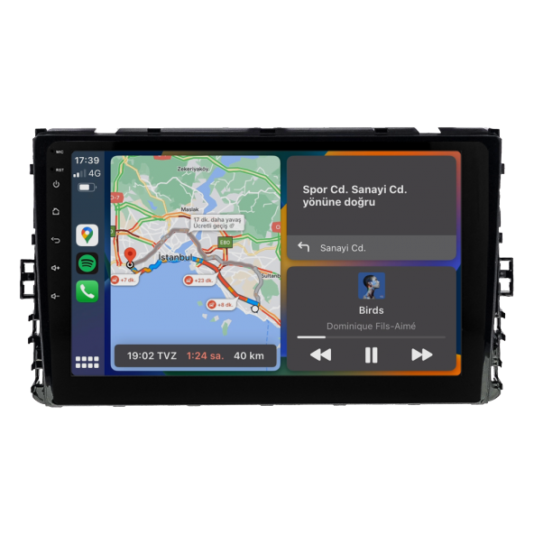 Volkswagen Polo Android Multimedya Sistemi (2017-2019) CRV-4579X - 5