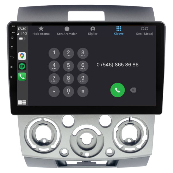 Ford Ranger Android Multimedya Sistemi (2009-2011) CRV-4128X - 4