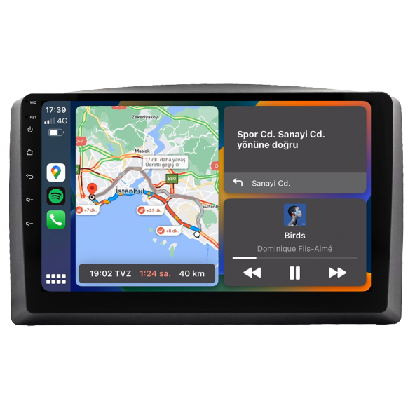 Mercedes Vito Android Multimedya Sistemi (2018-2022) CRV-4344X - 5