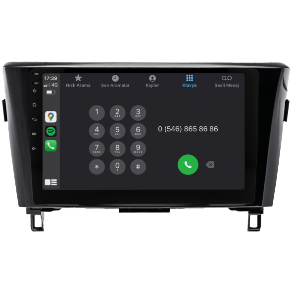 Nissan Qashqai Android Multimedya Sistemi (2014-2020) - 4
