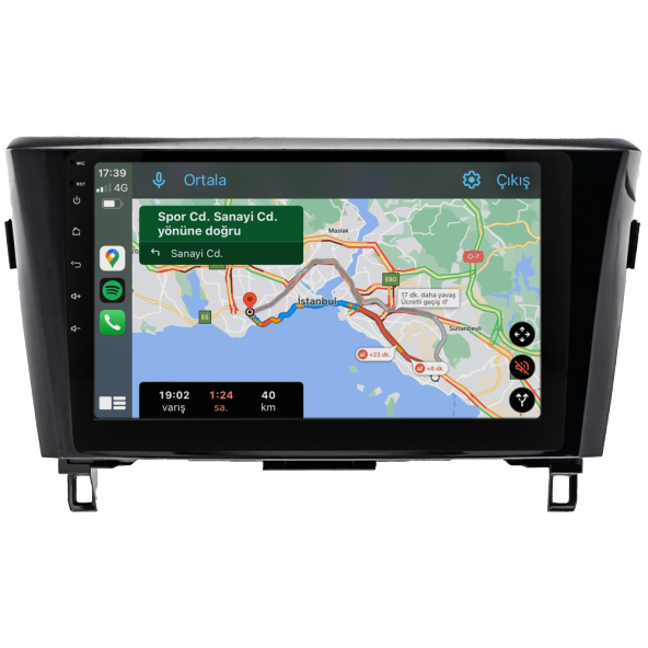 Nissan Qashqai Android Multimedya Sistemi (2014-2020) - 5