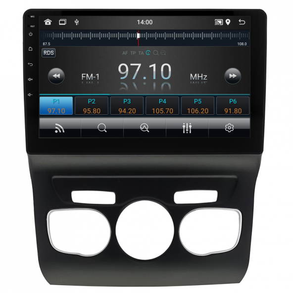 Citroen C4 Android Multimedya Sistemi (2011-2019) - 6