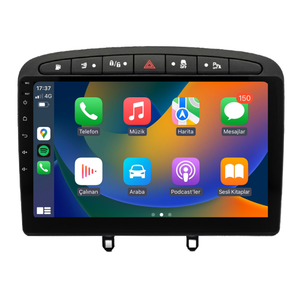 Peugeot 308 Android Multimedya Sistemi (2008-2013) - 2
