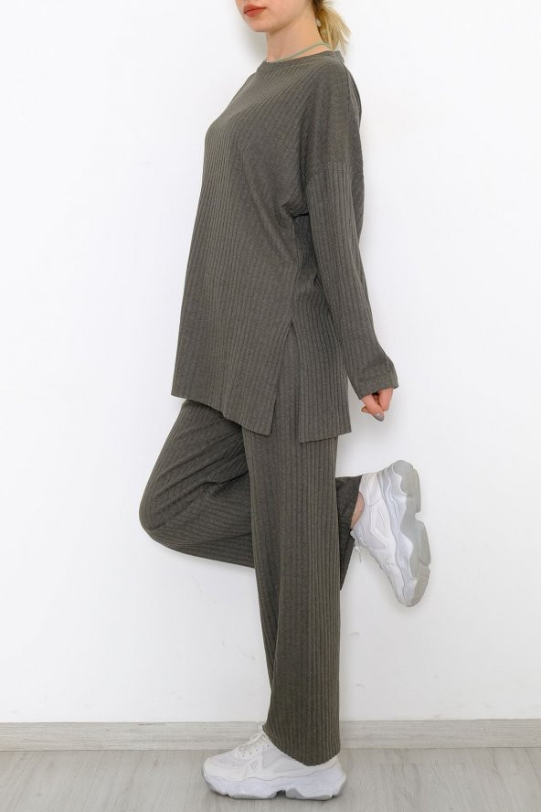 Uzun Kol Fitilli Takım Haki - 10147.1567. - 5