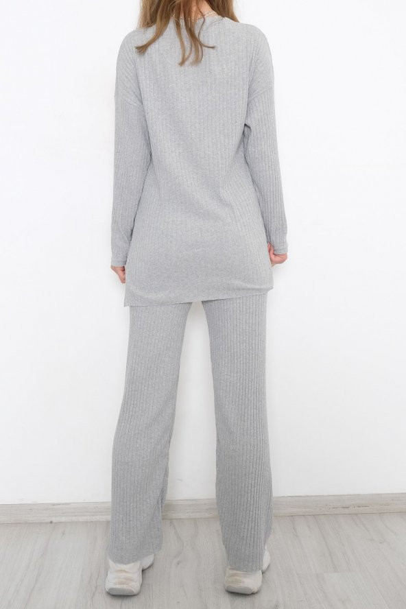 Uzun Kol Fitilli Takım Gri - 10147.1567. - 9