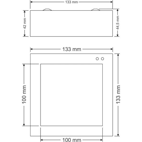 Arsel DAB-0113 Sıva Üstü Yönlendirme Armatürü Kesintide 180 dak. Yanan - 4