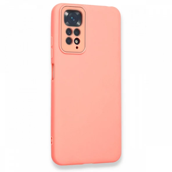 FitCase Xiaomi Redmi Note 11 / 11s Glass Kamera Korumalı Lansman Silikon Kapak - 11