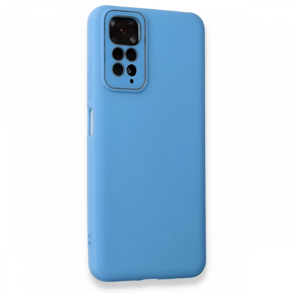 FitCase Xiaomi Redmi Note 11 / 11s Glass Kamera Korumalı Lansman Silikon Kapak - 8