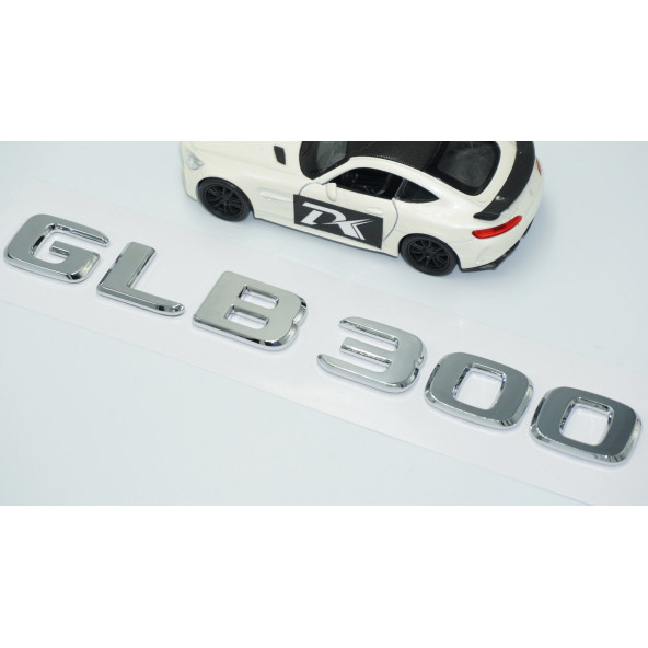 DK Tuning GLB 300 Bagaj Krom ABS 3M 3D Yazı Logo Benz İle Uyumlu - Resim 3