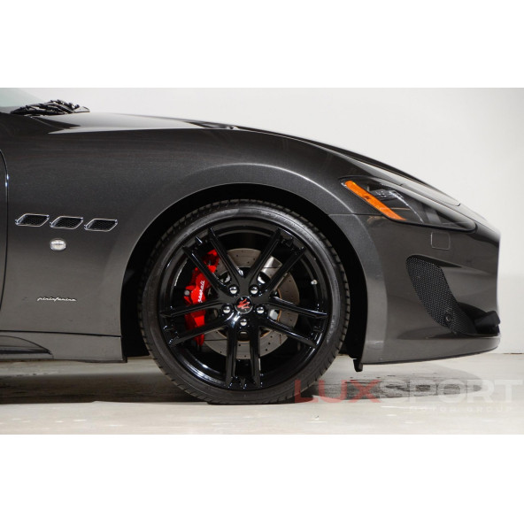 DK Tuning Maserati Pininfarina Çamurluk Yanı Siyah ABS Amblem Arma - 2