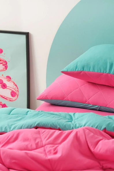 Smart Comfort Raspberry Çift Kişilik Uyku Seti - 2