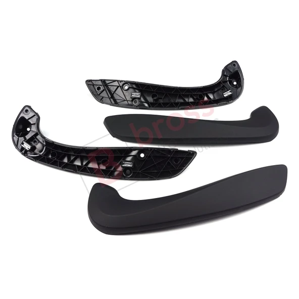 Renault Megane MK3 Fluence İçin Ön İç Kapı Kolçak Tutamak Siyah 809540001R ürün görseli 1