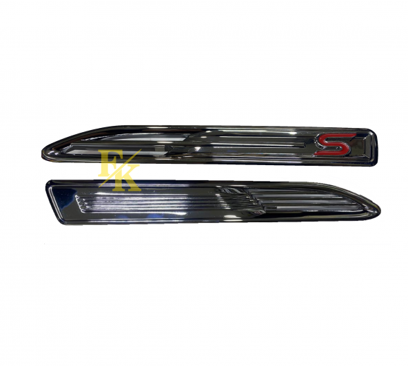 Ford Mondeo Çamurluk Izgarası Krom Sağ Sol Takım 2007-2014