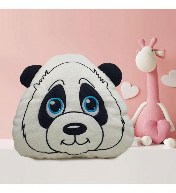 Panda Polar Yastık 30 cm - 2