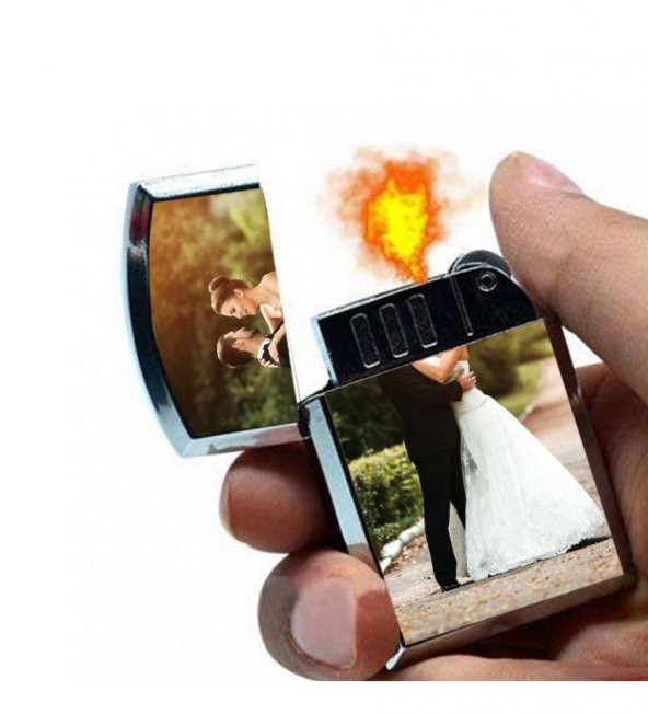 Kişiye Özel Fotoğraf Baskılı Çakmak HK2527 - 3