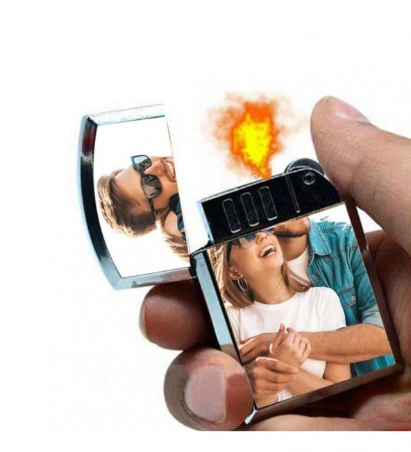 Kişiye Özel Fotoğraf Baskılı Çakmak HK2527 - 7