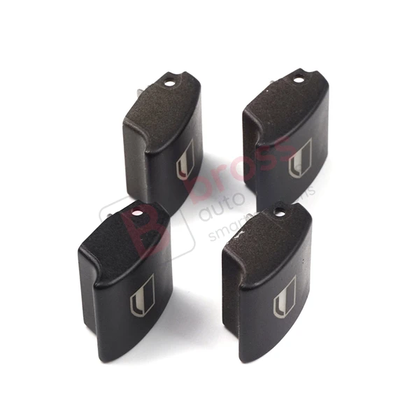 BMW 3 Serisi E46 X5 X3 İçin 4 Adet Cam Açma Düğme Kapağı 61316902175 - Resim 5