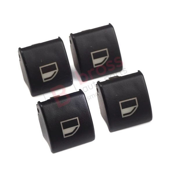 BMW 3 Serisi E46 X5 X3 İçin 4 Adet Cam Açma Düğme Kapağı 61316902175 - Resim 4