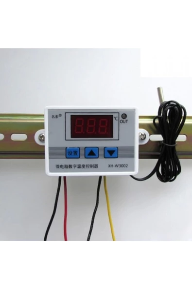 Akvaryum,Kuluçka Makinesi Termostatı 220 Volt Dijital Termostat - 5