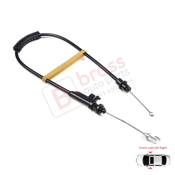 VW Passat B6 B7 2005-2015 CC 3C8837017A için  Ön Sağ veya Sol Dış Kapı Kilidi Açma Teli - 3