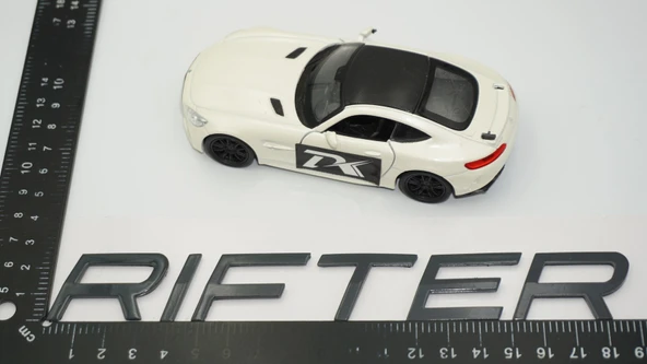 DK Tuning Peugeot Rifter Bagaj 2025+ Koyu Gri Logo Amblem Arma - Resim 2