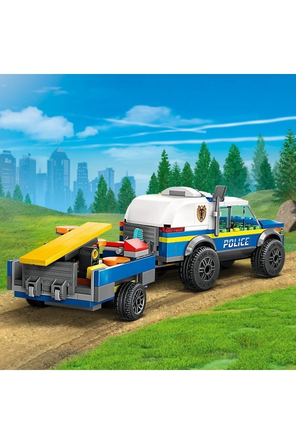 City Mobil Polis Köpeği Eğitimi 60369 (197 Parça) - 2