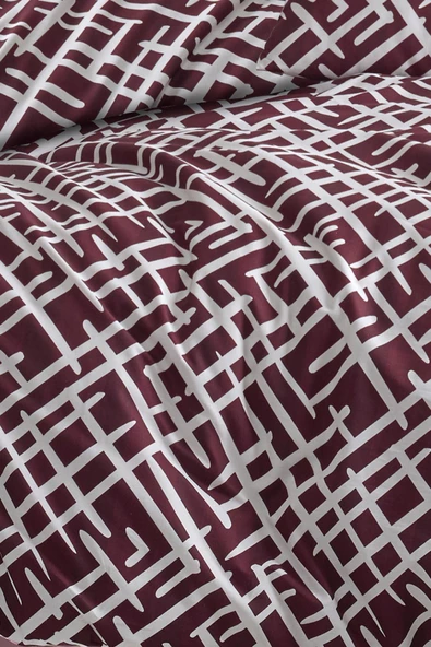 Luan Pamuklu Nevresim Takımı Çift Kişilik (4 Parça) Nevresim Seti - 4