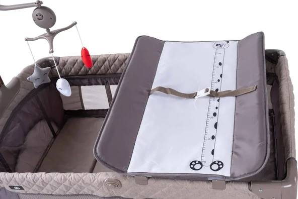 Sunny Baby Prego Oslo Park Gri + Sünger Yatak 70x110 cm - Resim 4