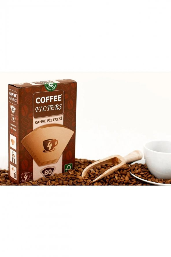 Coffee Filters Kahve Filtresi 80 Adet - 2