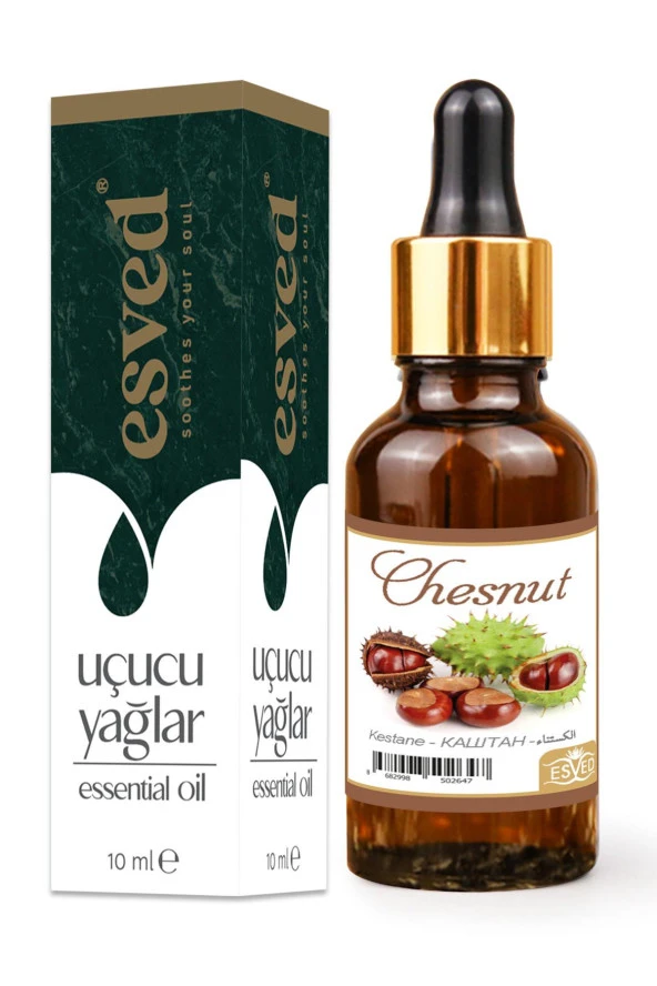 Kestane Kokusu Saf Esansiyel Uçucu Yağ Buhurdanlık Yağı Difüzör Esansı Aromaterapi Ortam Koku 10ml