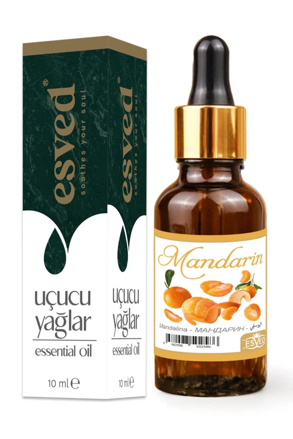 Mandalina Kokusu Saf Esansiyel Uçucu Yağ Buhurdanlık Yağı Difüzör Esansı Aromaterapi Ortam Koku 10ml ürün görseli