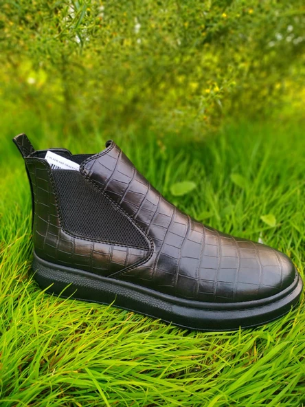 Üst Kalite Süper Esnek Poli Taban Chelsea kışlık Bot