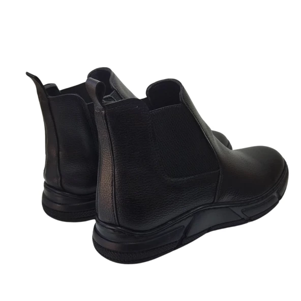 Üst Kalite Süper Esnek Poli Taban Chelsea kışlık Bot - 4