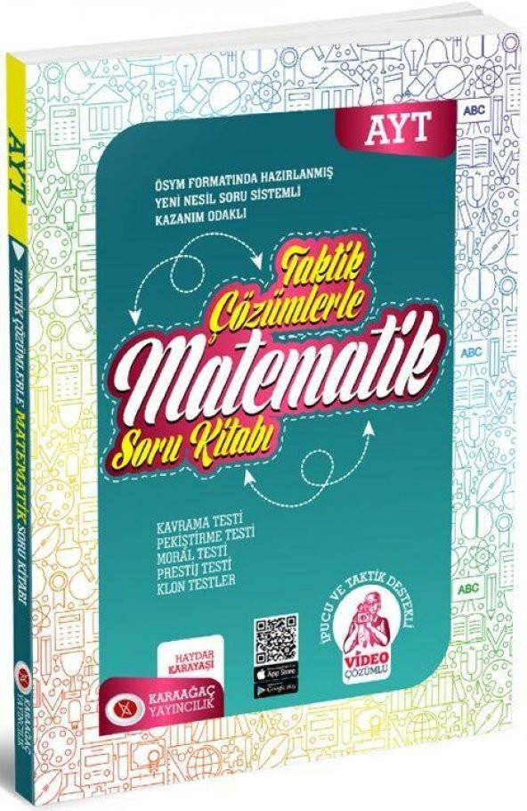 AYT Matematik Taktik Çözümlerle Soru Kitabı Karaağaç Yayınları
