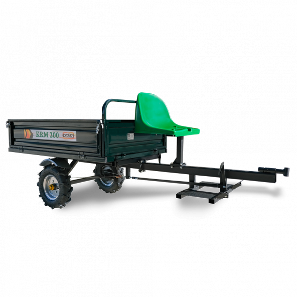 Kaan KRM-200 Damperli Çapa Makinesi Römork