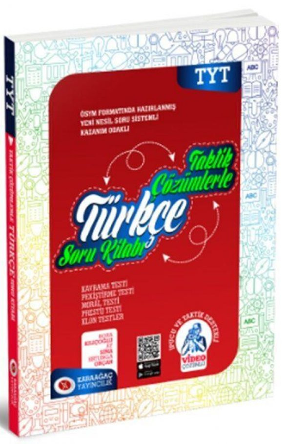 TYT Türkçe Taktik Çözümlerle Soru Kitabı Karaağaç Yayınları