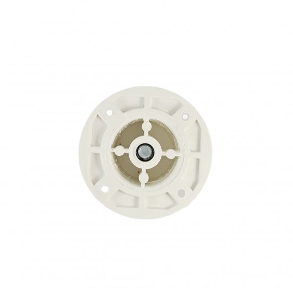 5 CM 50 LİK PLASTİK BEYAZ YUVARLAK AYAK ( 4 ADET) - 2
