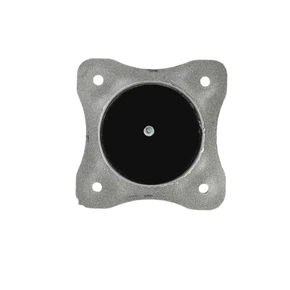 42 LIK 5 CM MAT KROM PLASTİK YUVARLAK AYAK ( 4 ADET ) - 2