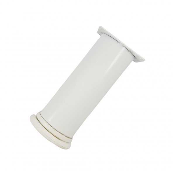 40 LIK 5 CM BEYAZ METAL YUVARLAK AYAK ( 4 ADET ) - 4